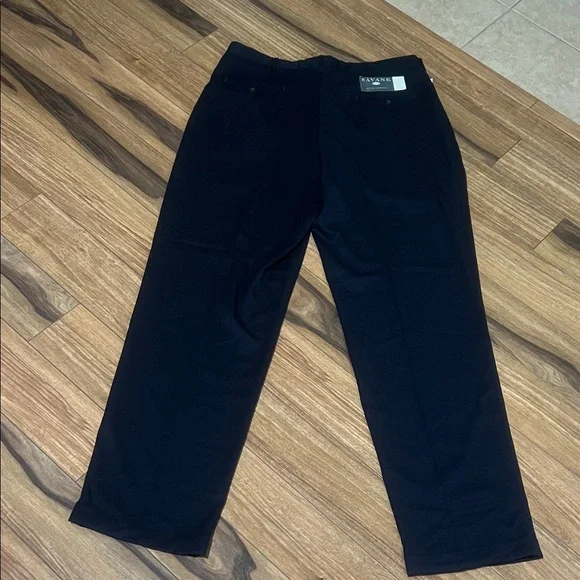 Savane Men's Dark Navy Dress Pants - Picture 3 of 6